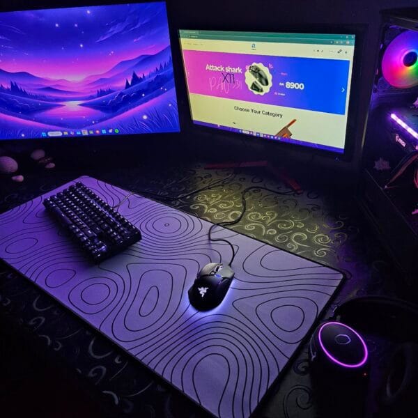 Tapis de Souris Gaming 900×400×3mm – Précision, Confort et Style pour Votre Setup